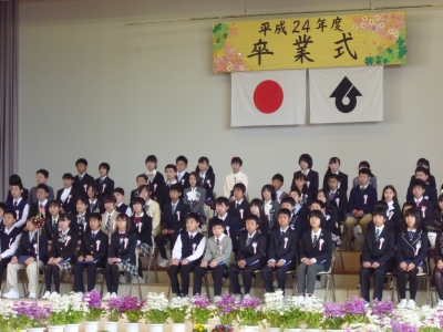 卯ノ里小卒業式
