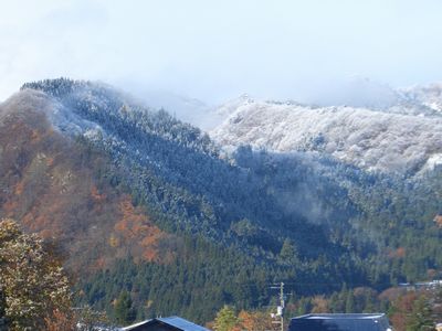 稲庭うどんの郷初雪