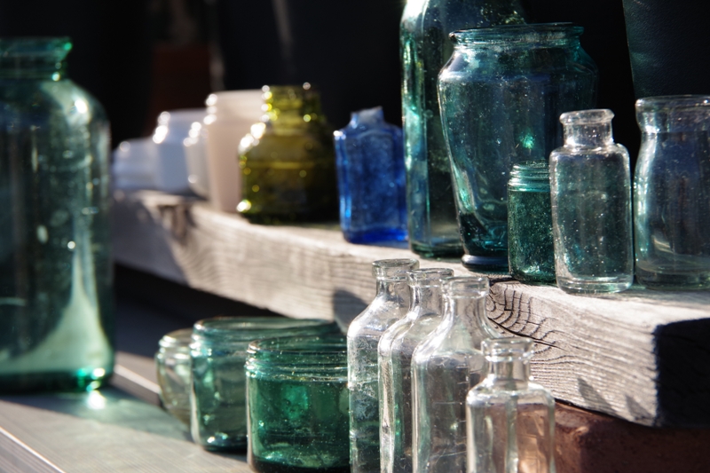 ボトルディギング 染料瓶 4本 ボトルディギング！クリーム瓶、みやこ染め、吸い飲み…お宝ザクザク