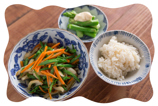 煮物 いんげん の