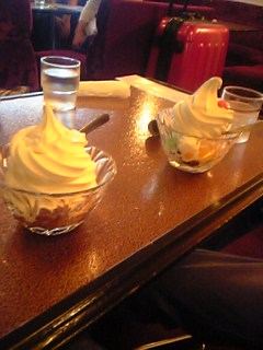 クリームぜんざい
