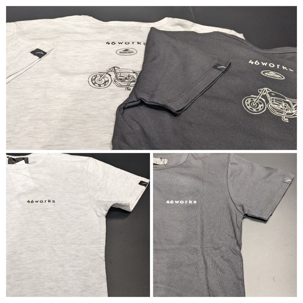 新商品紹介】46works × KUSHITANI コットンTシャツ！：KUSHITANI