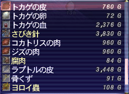 Ff11 モンスター 飼育 の思い出をコンプリートした のほほんと