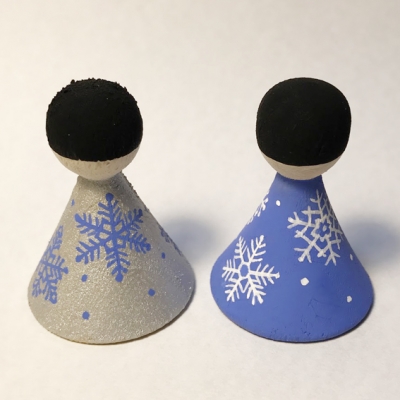 雪の結晶てるてる