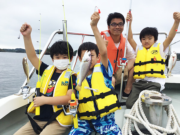 初心者 親子船釣り体験教室 Sendai Fishing Report