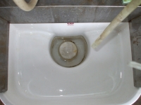 清掃後の流し