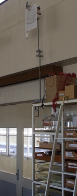 特大の振り子実験機