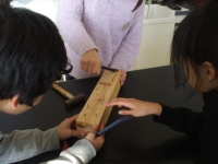 てこを使って