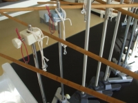 木製てんびんの手直し