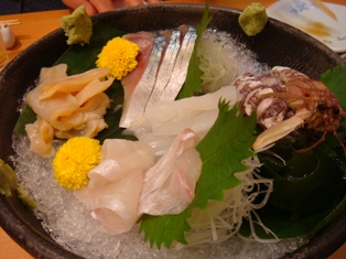 刺身盛り合わせ
