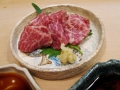 馬刺し三角ばら刺身