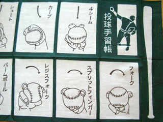 「投球手習帳」