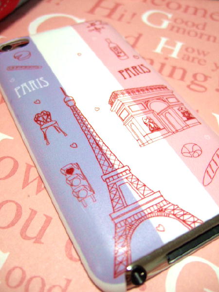 AQUOS PHONE Xx 203SHのフランス・パリのカバー AQUOS PHONE Xx 203SHのフランス・パリのカバー