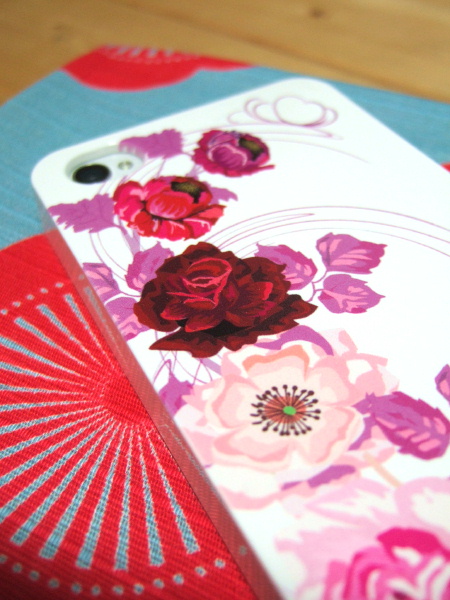 SHL22のバラの花柄カバー SHL22のバラの花柄カバー