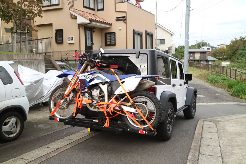 バイクキャリア ヒッチメンバー 汎用 ヒッチキャリア 2インチ