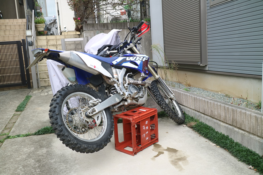 WR250F］モタード化してみた記2 | G-Style