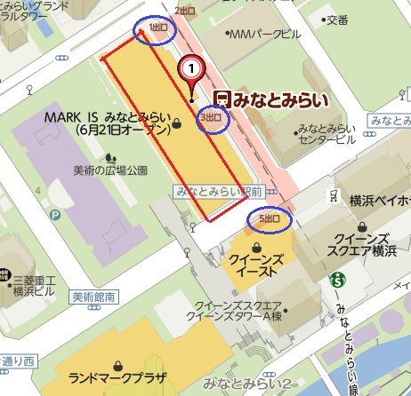 マークイズみなとみらいってどこ？ | マークイズみなとみらいの店舗一覧