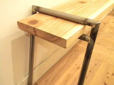 BOLTS HARDWARE STORE WORK BENCH LEG for FGS | FUSSA GENERAL STORE BLOG