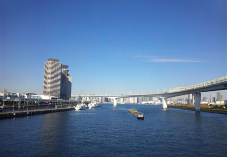 113 お台場周回練習、若州海浜公園サイクリングロード