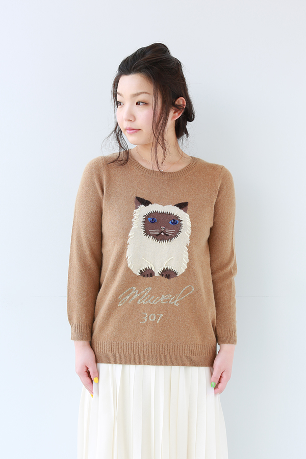 MUVEIL（ミュベール） ねこセーター！！！！！ | YAMAROKU New Arrival