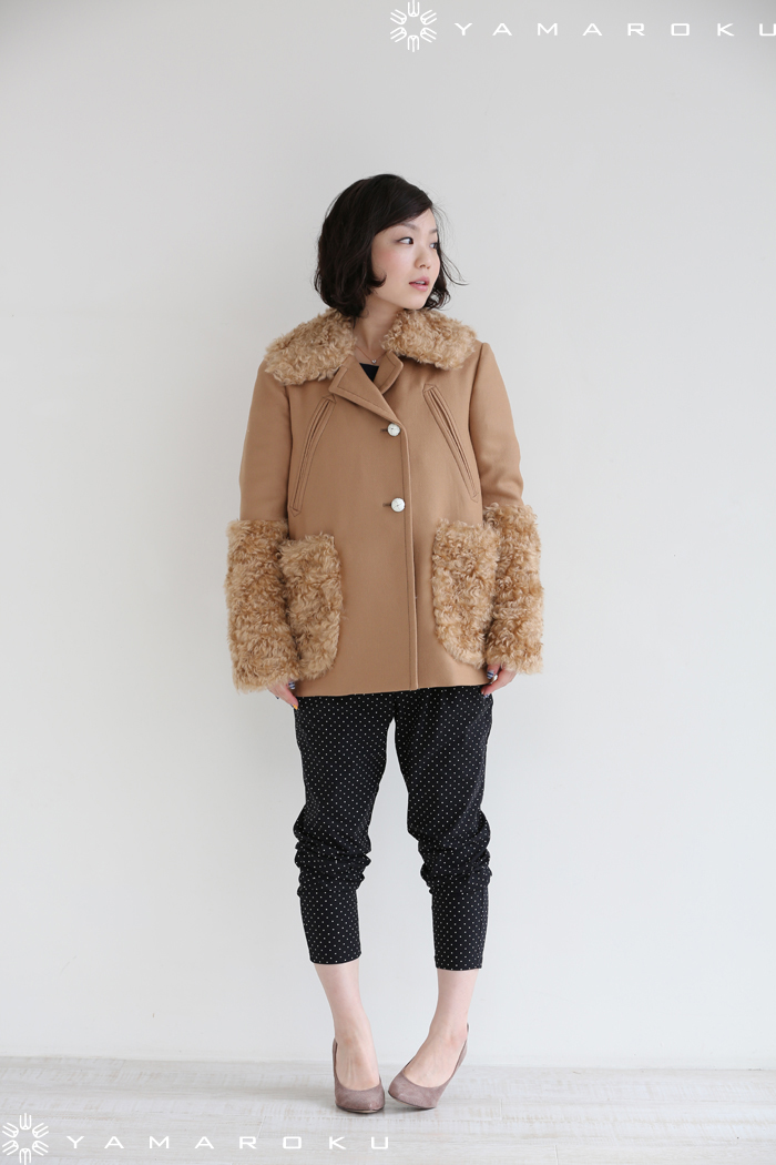 Laulaのコート Laula（ラウラ）モヘアショートコート！！ | YAMAROKU New Arrival