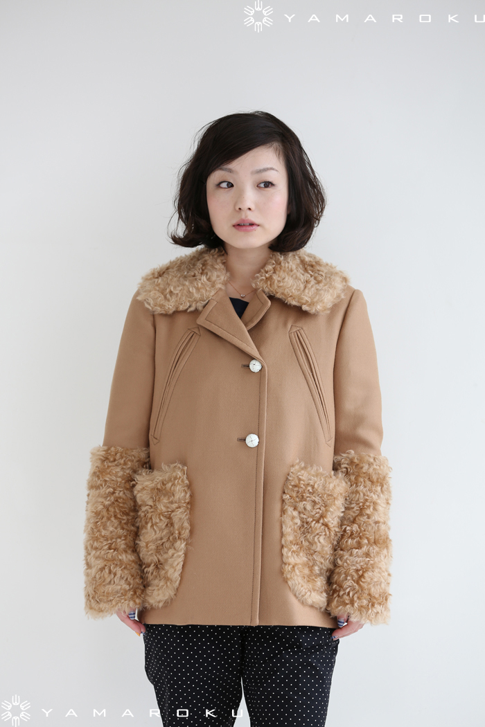 Laulaのコート Laula（ラウラ）モヘアショートコート！！ | YAMAROKU New Arrival
