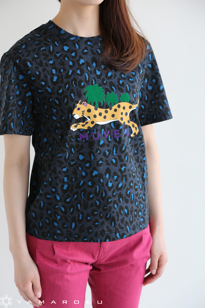 ミュベール muveil レオパード柄Tシャツ Sサイズ　36 ミュベール muveil レオパード柄Tシャツ Sサイズ 36 - メルカリ