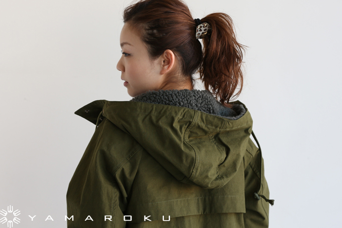 MUVEIL WORK（ミュベールワーク）別布切り替えモッズコート | YAMAROKU