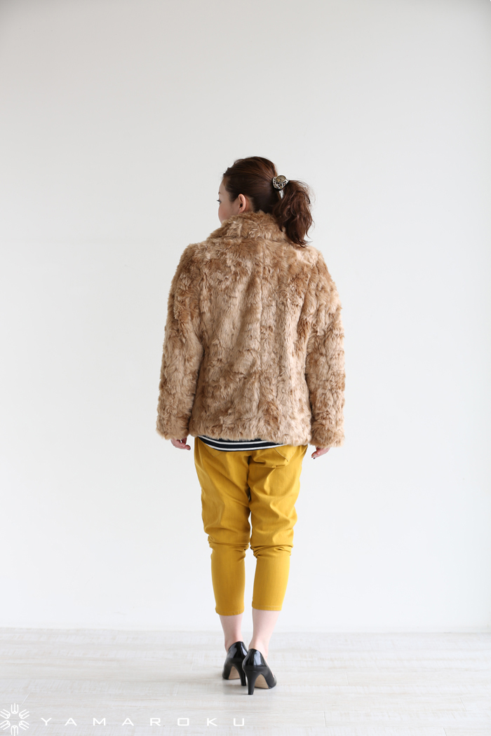 つーちゃんです MACPHEE/coat TOMORROWLAND MACPHEE(マカフィ) FAKE FUR COAT！！ | YAMAROKU