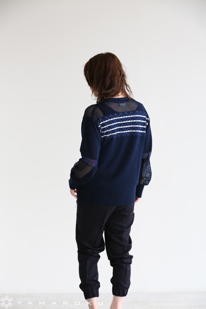 mame - マメ mame トライバル風ニット mame - マメ mame トライバル風ニットの通販 by mmm's shop