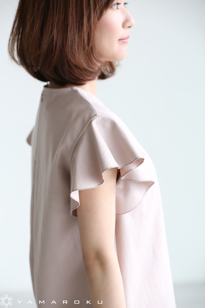 SACRA（サクラ）DOUBLE CLOTH STRETCH ブラウス、GRACE