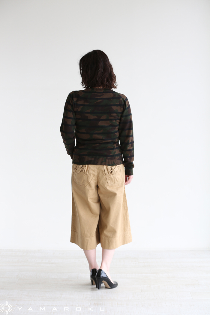 MUVEIL WORK（ミュベールワーク）カモフラージュ×ボーダー