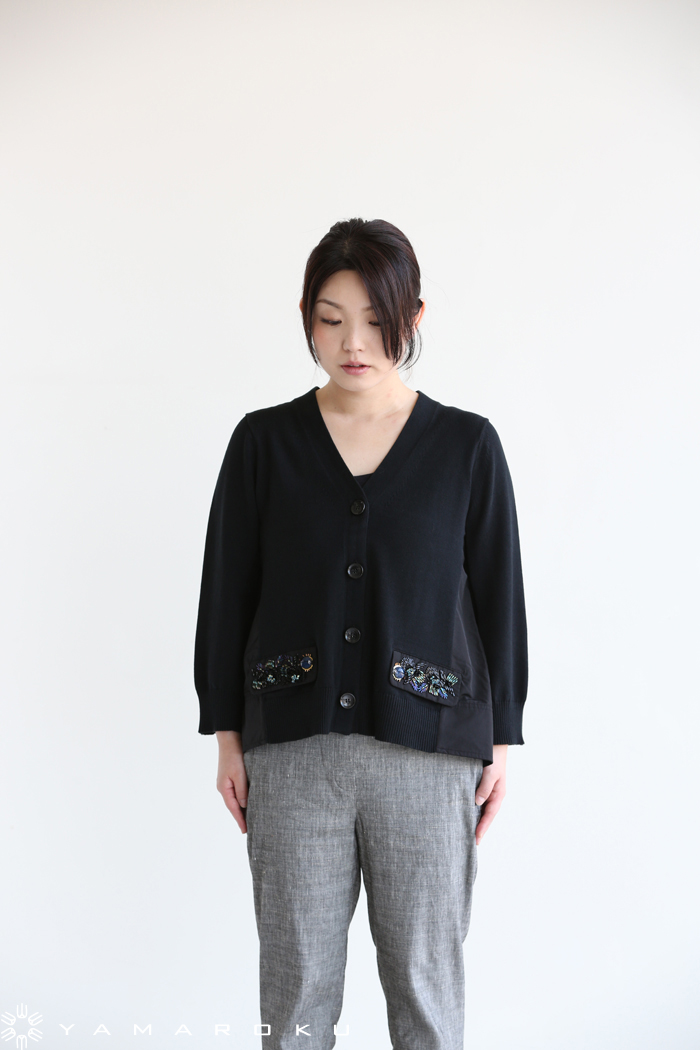 MUVEIL（ミュベール）刺繍入りカーディガン！！ | YAMAROKU New Arrival