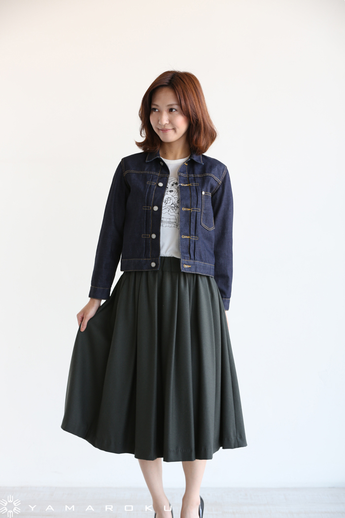 ビューティフルピープルSelvageDenimBlouson beautiful people(ビューティフルピープル)のselvedgedenim squarebig