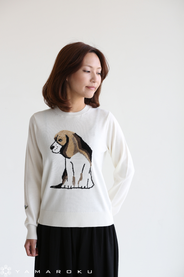 MUVEIL WORK(ミュベールワーク) ビーグルインターシャPO