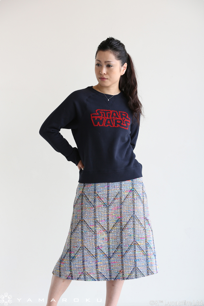 STUDIOUS - 新品☆MUVEIL/ミュベール STAR WARS 裏毛プルオーバー☆ MUVEIL WORK(ミュベールワーク) STARWARS ロゴ裏毛プルオーバー