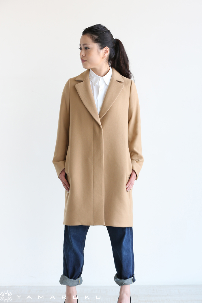 美品！muvel ウール100% コート RUIRUE BOUTIQUE レディース ロングコート ウールコート ウール