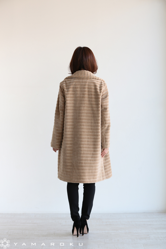 beautiful people(ビューティフルピープル) big weave velvet coat、s