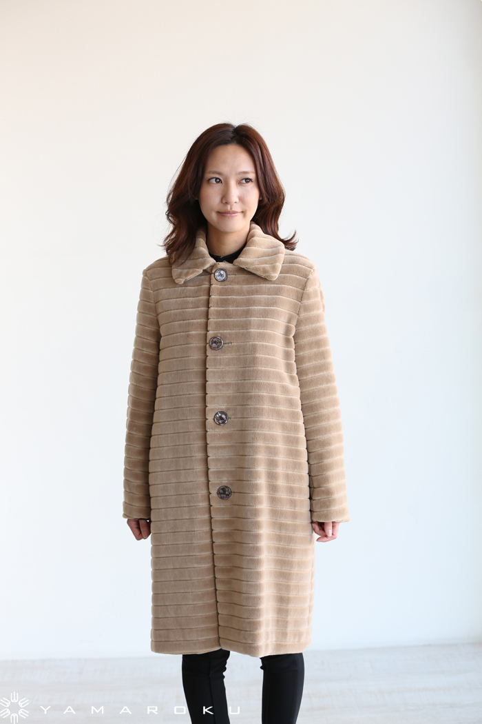 beautiful people(ビューティフルピープル) big weave velvet coat、s
