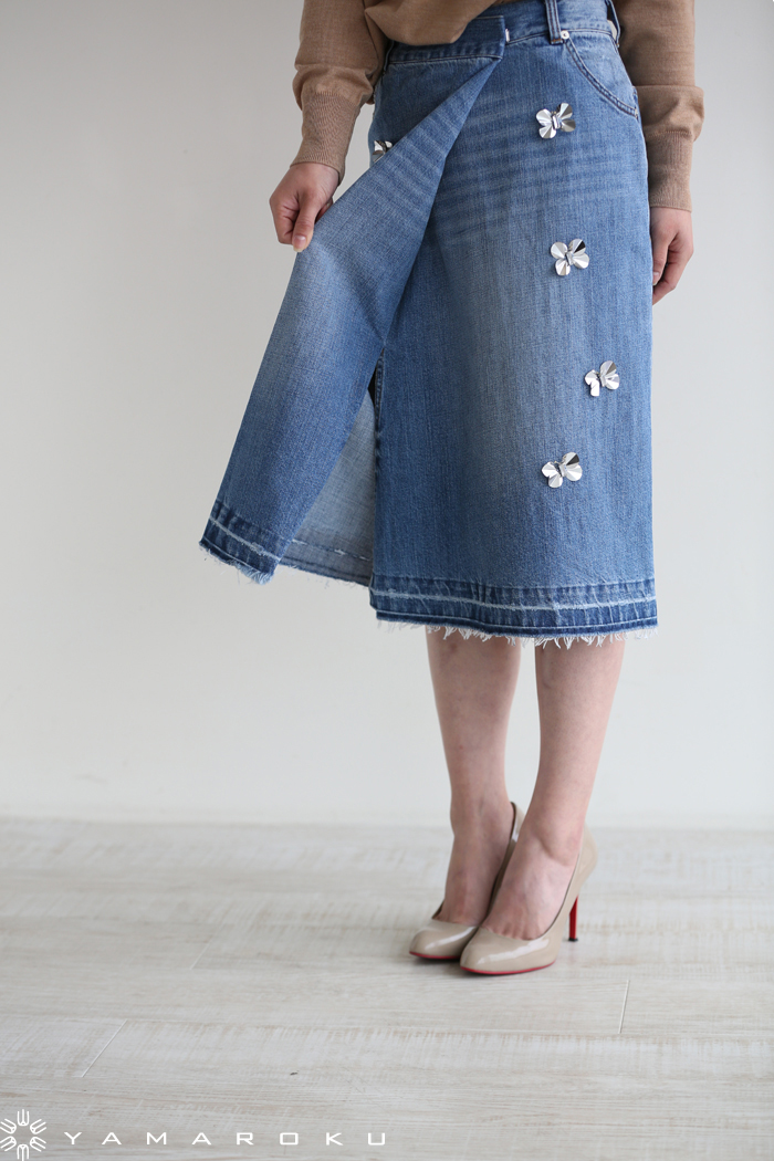 MUVEIL(ミュベール) 刺繍入りデニムシリーズ！！ | YAMAROKU New Arrival