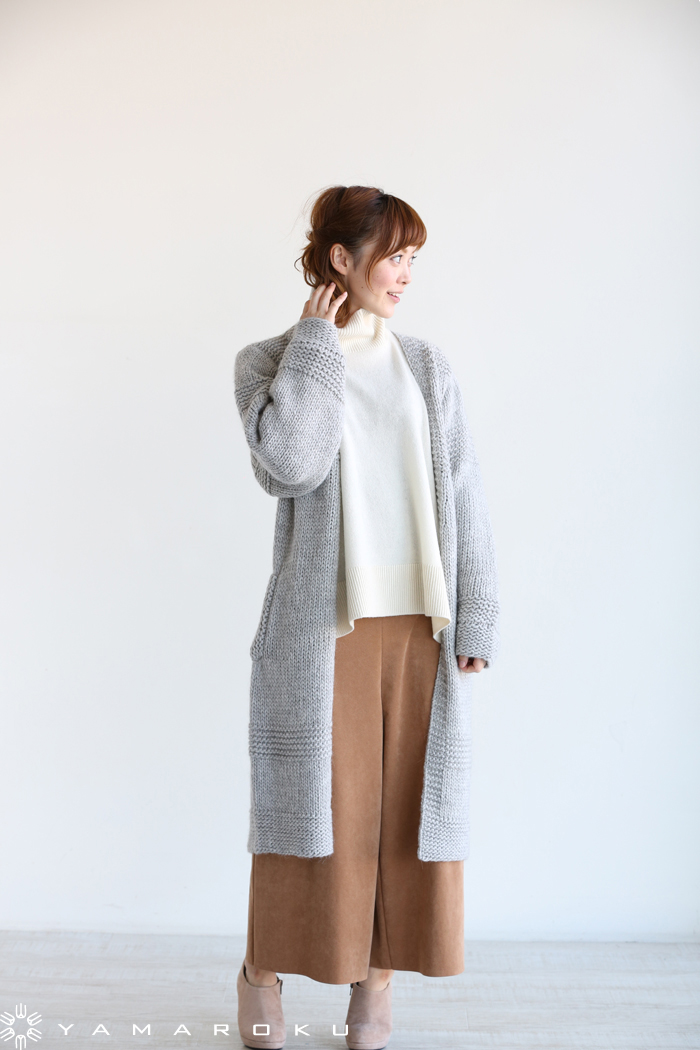 TOMORROWLAND MACPHEE(マカフィ) BULKY WOOL カウチンカーディガン