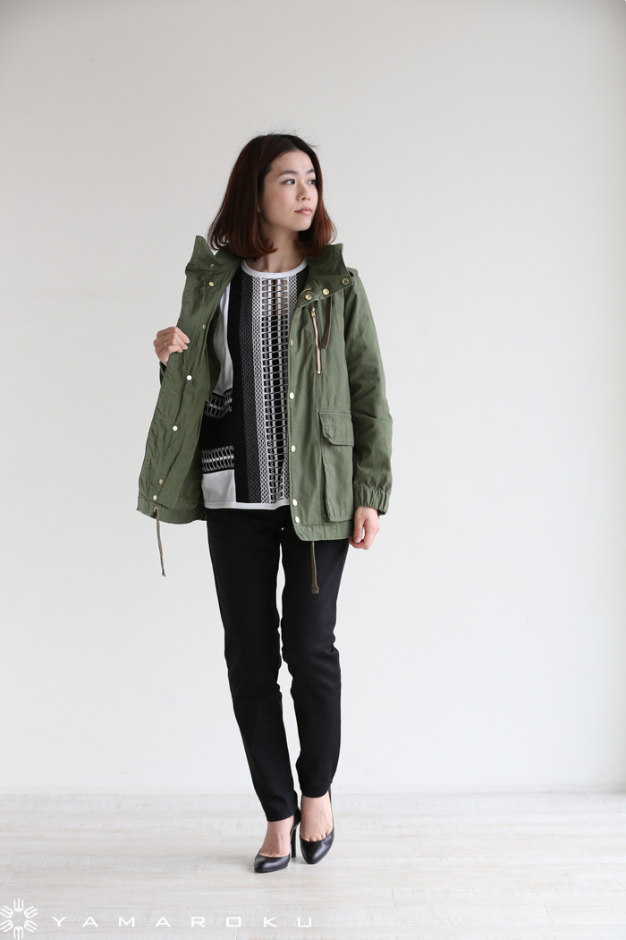 TOMORROWLAND MACPHEE(マカフィ) BACK SATIN BAGGY ジャケット2型