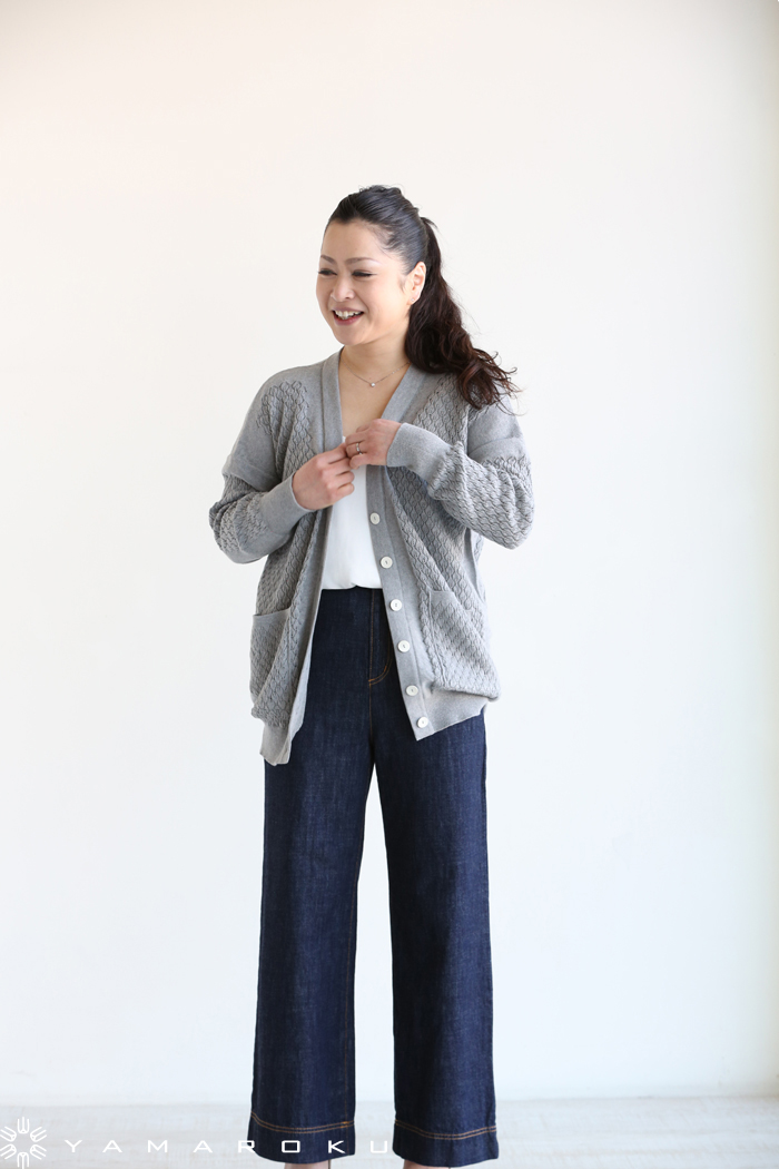 iliann loeb(イリアンローヴ)SUPIMA COTTON CORD cardigan(スーピマ