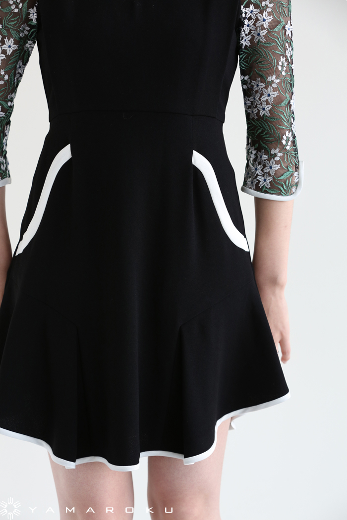 Mame Kurogouchi(マメ) Tulle Embroidered Sleeve Dress Mame Kurogouchi(マメ) Tulle Embroidered Sleeve Dress