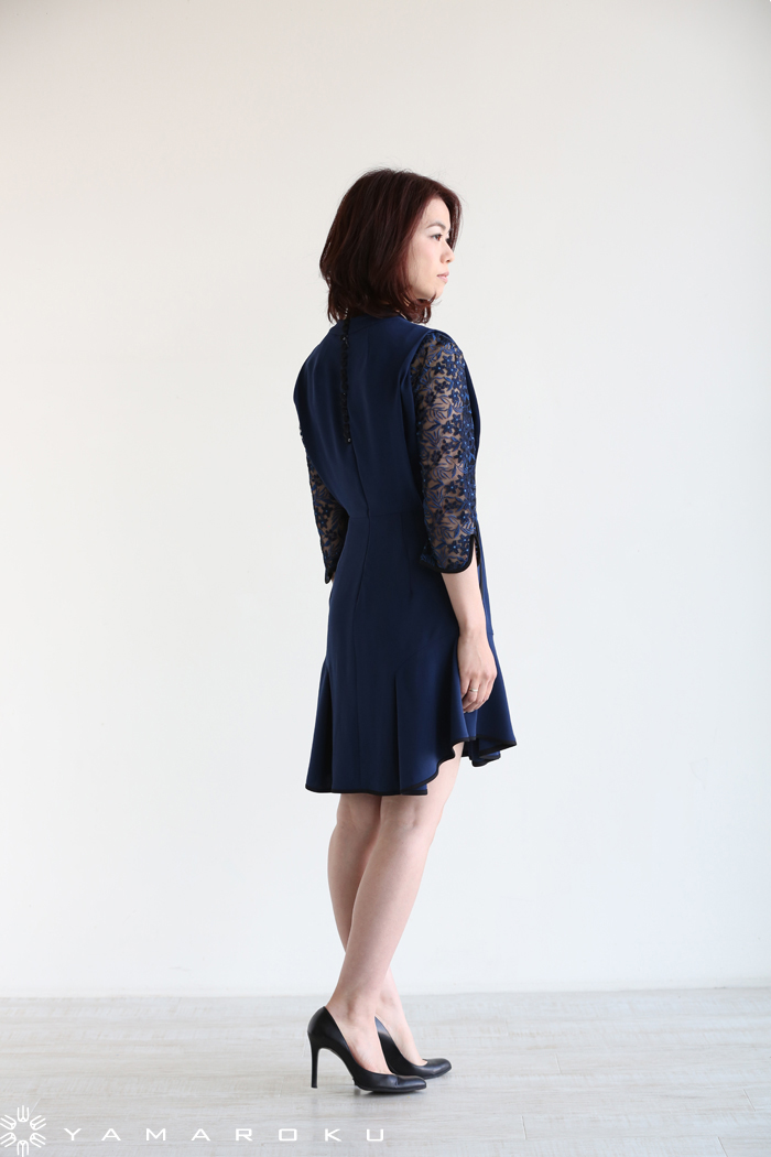 Mame Kurogouchi(マメ) Tulle Embroidered Sleeve Dress Mame Kurogouchi(マメ) Tulle Embroidered Sleeve Dress