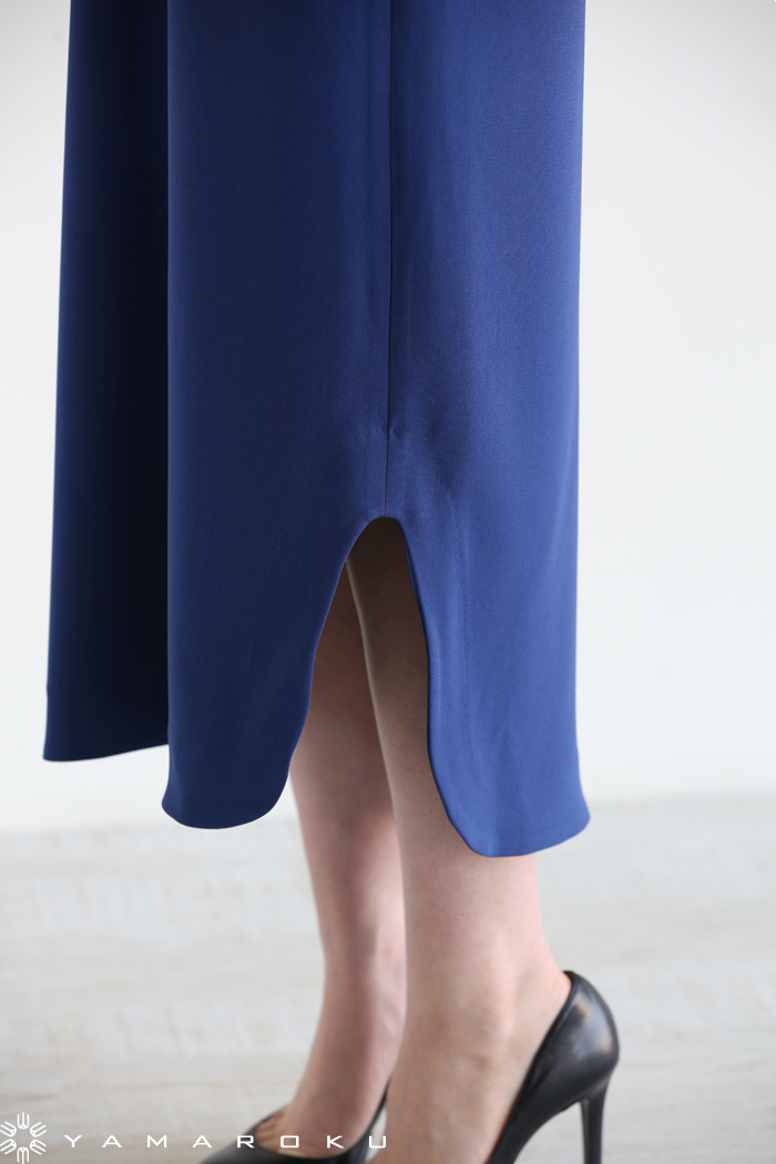 Mame Kurogouchi(マメ) Tulle Embroidered Sleeve I-Line Dress