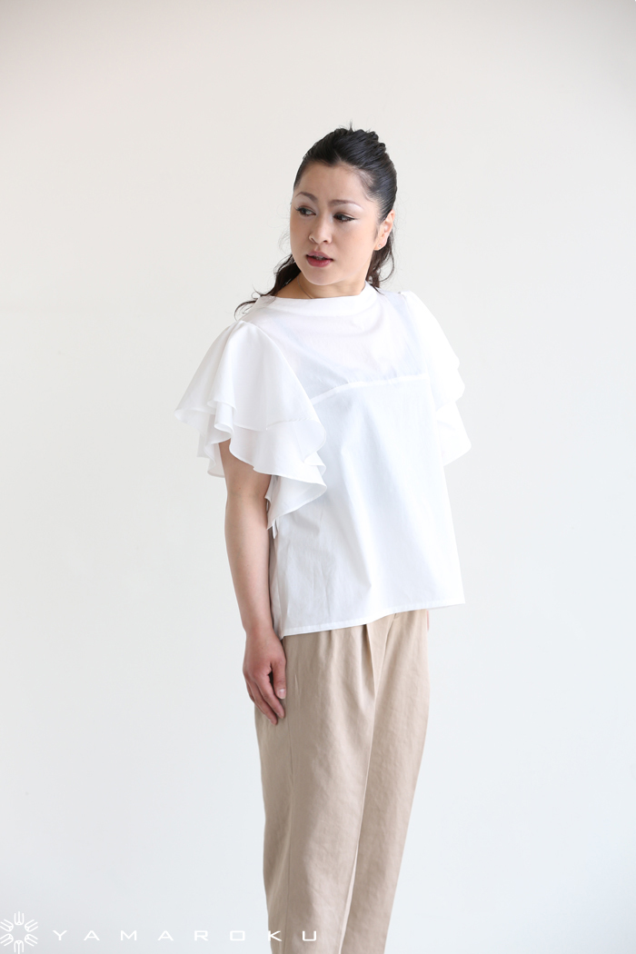 GRACE CONTINENTAL(グレースコンチネンタル) ラッフルスリーブトップス 
