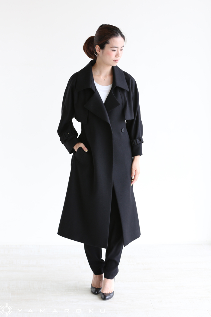 Mame Kurogouchi(マメ) Fine Wool Trench Coat ウールトレンチコート