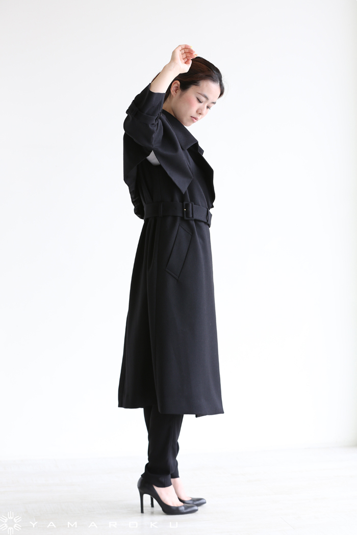 Mame Kurogouchi(マメ) Fine Wool Trench Coat ウールトレンチコート 