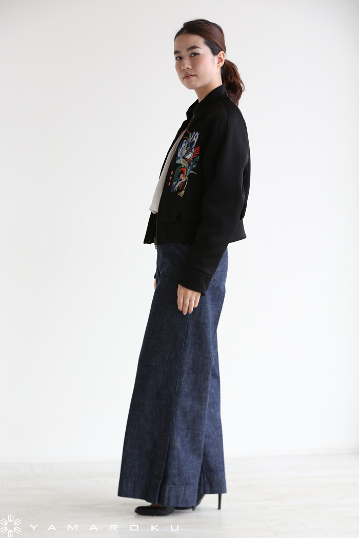 Mame Kurogouchi(マメ) Decadent Motif Embroidery Blouson 刺繍